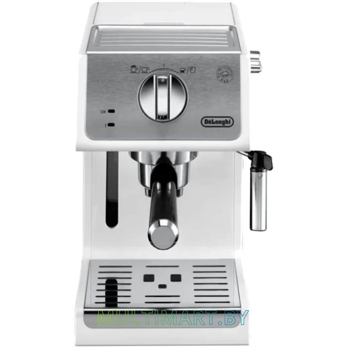 Рожковая помповая кофеварка DeLonghi Active Line (ECP 33.21.W)